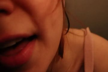 Maimy ASMR's Voluptuous Topless Close-Up: Tits Exposed Unfiltered
